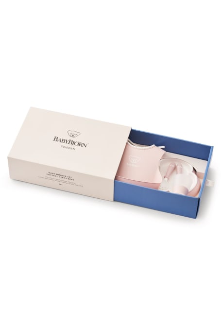 Baby Bjorn Baby Dinner Set Powder Pink