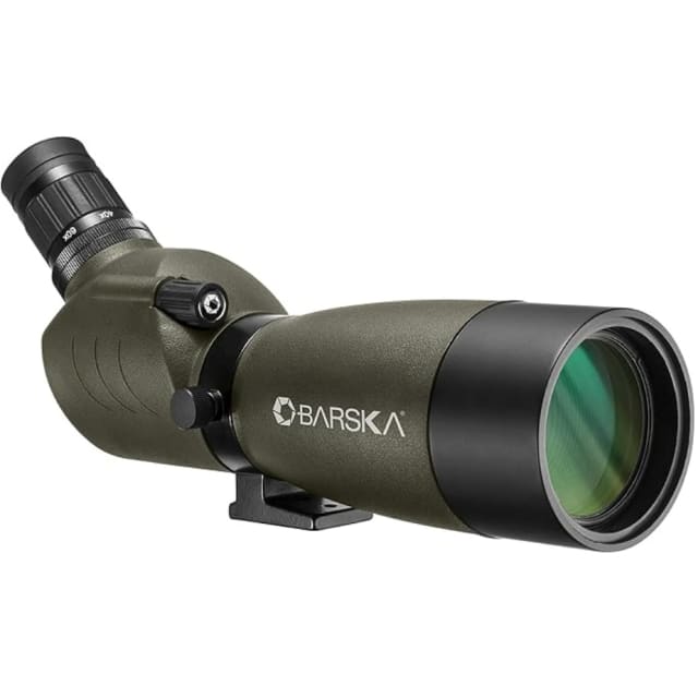 BARSKA BLACKHAWK 20-60X60 SPOTTING SCOPE ANGLED