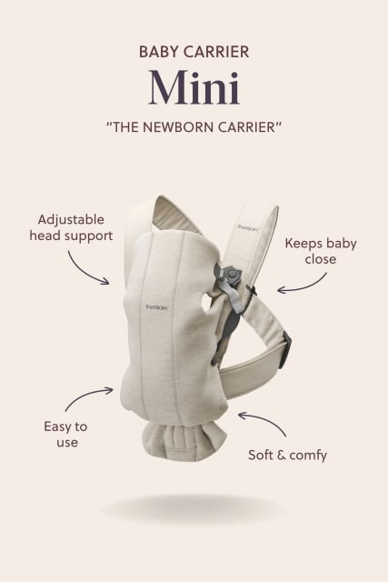 Baby Bjorn Carrier MINI 3D Mesh Anthracite