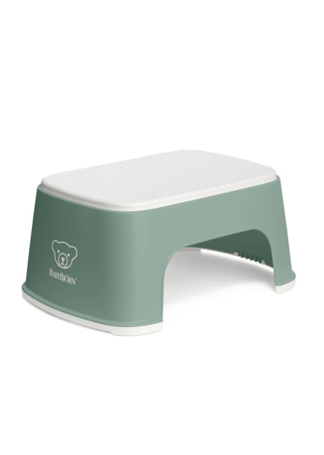 Baby Bjorn Step Stool Deep Green/White