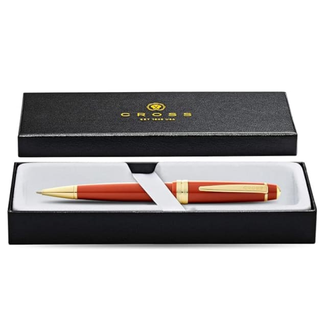CROSS Bailey Light Gloss Burnt Orange/Gold Rollerball