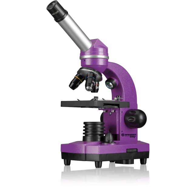 BRESSER Biolux Student Microscope - Purple