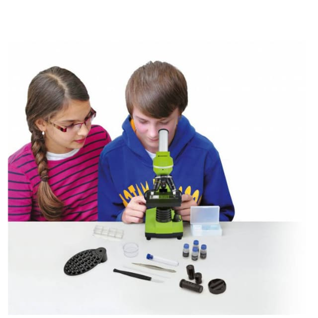 BRESSER Biolux Student Microscope Green