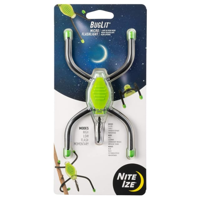 NITE IZE BugLit Green/Lime/Blk feet