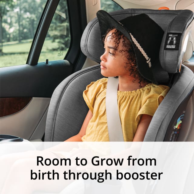 CHICCO OneFit Cleartex All in One Car Seat Obsidian