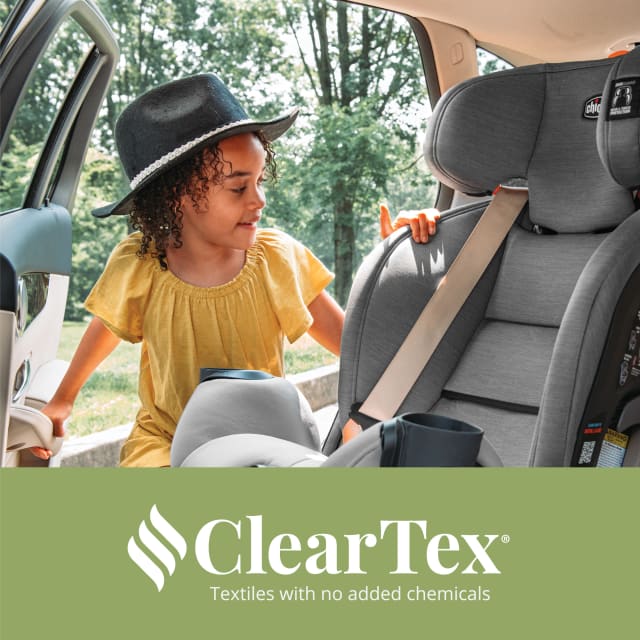 CHICCO OneFit Cleartex All in One Car Seat Obsidian