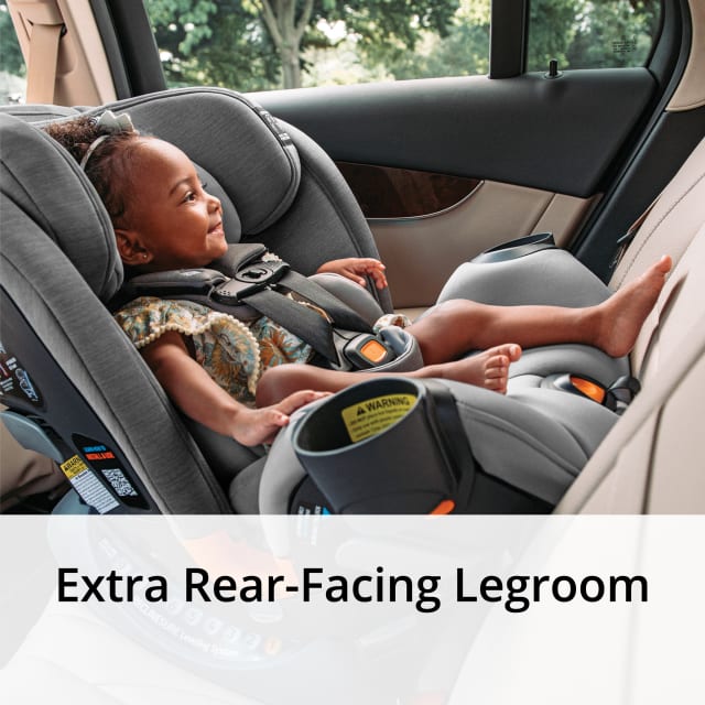 CHICCO OneFit Cleartex All in One Car Seat Obsidian