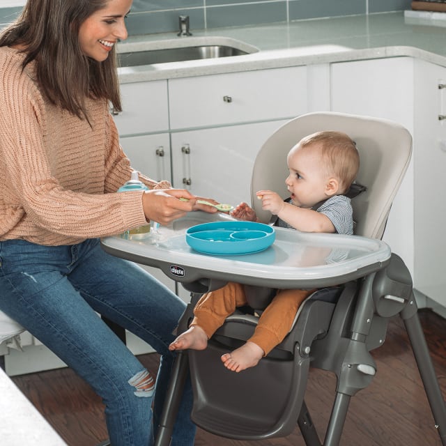 CHICCO HighChair: Polly Black