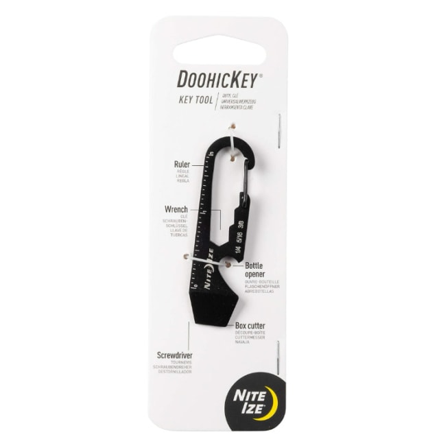 NITE IZE DoohicKey ClipKey Black