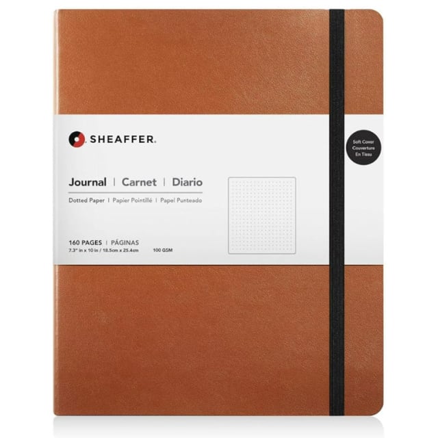 SHEAFFER Dotted Journal in Brown Medium