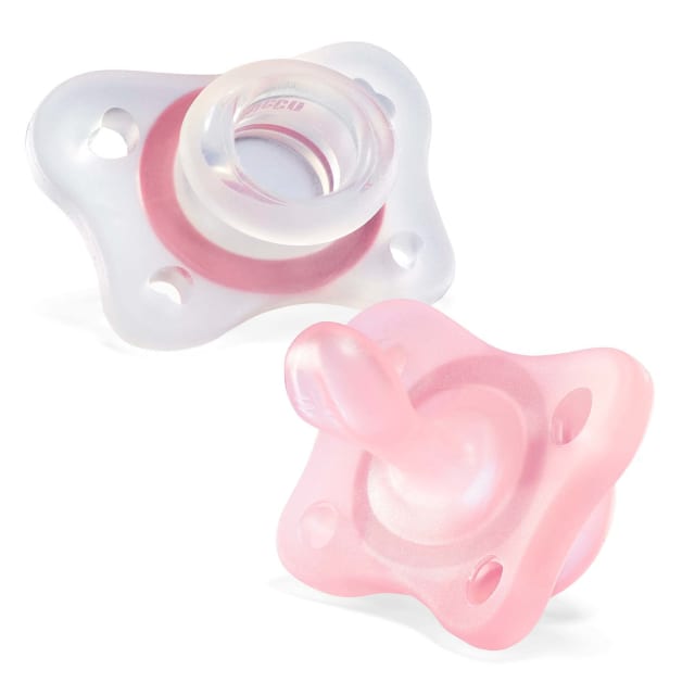 CHICCO Soother:Physio MiniSoft Pnk Sil 2-6m 2pc