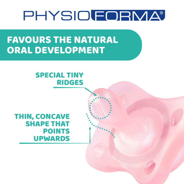 CHICCO Soother:Physio MiniSoft Pnk Sil 2-6m 2pc