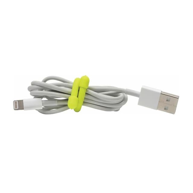 NITE IZE Gear Tie 3 inch Yellow 4pk