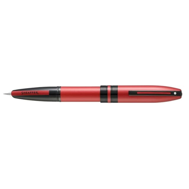Sheaffer® ICON Metallic Red with Glossy Black PVD Trim Fine Fountain Pen