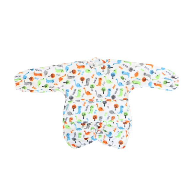 SILLY BILLYZ NYLON HIGHCHAIR HUGR L/S BIB ROAR
