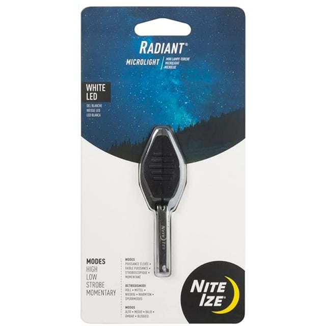 NITE IZE MICROLITE BLACK BODY BLUE