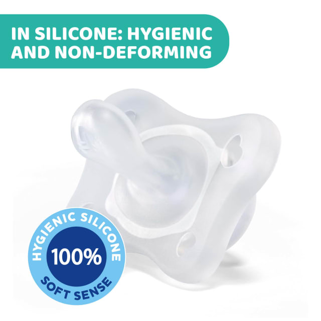 CHICCO Soother:Physio MiniSoft Pnk Sil 0-2m 2pc