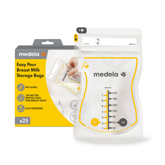 MEDELA Easy Pour Breast Milk Storage Bags 25pk