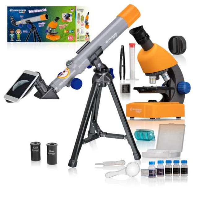 BRESSER Microscope Telescope Set