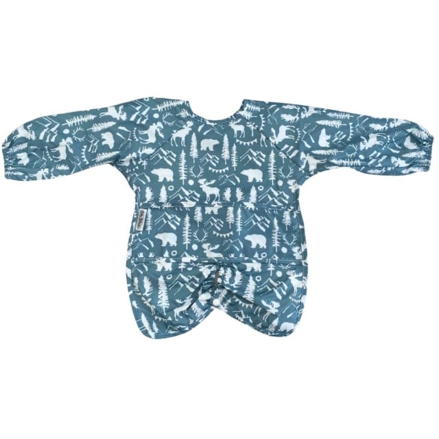 Nylon Highchair Hugger Long Sleeve Bib Wilderness