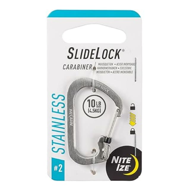 NITE IZE Sidelock Carabiner Stainless Steel #2