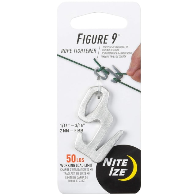 NITE IZE Figure 9 Rope Tightener Small Black