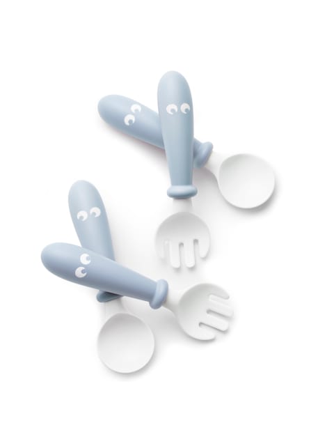 Baby Bjorn Spoon & Fork 4pk Blue