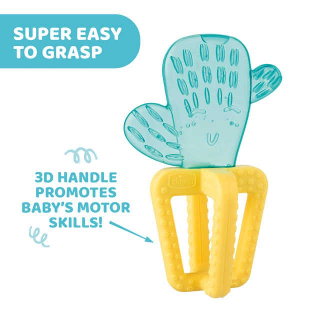 CHICCO Teether: Refreshing Neutral 4M+