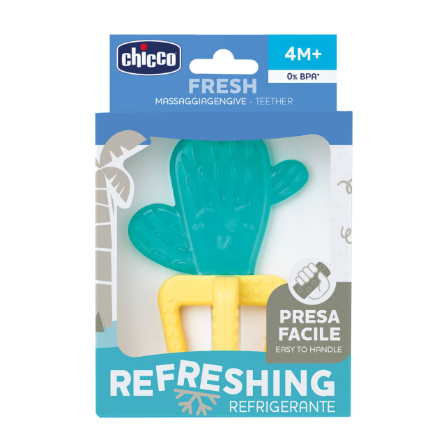 CHICCO Teether: Refreshing Neutral 4M+