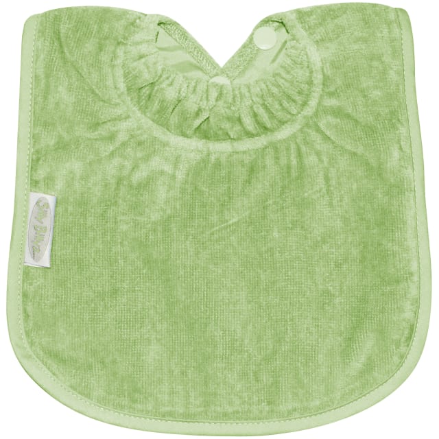 TOWEL PLAIN LARGE BIB LIGHT SAGE