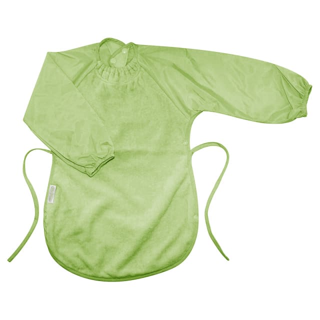 TOWEL MESSY EATER BIB LIGHT SAGE