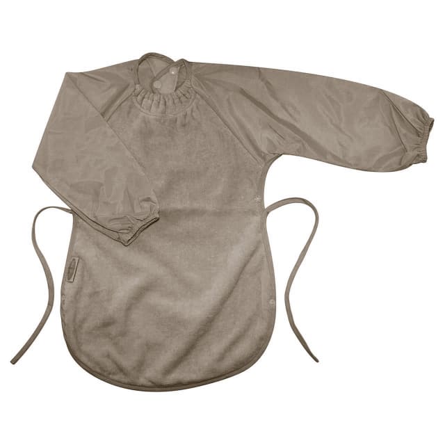 TOWEL MESSY EATER BIB TAUPE