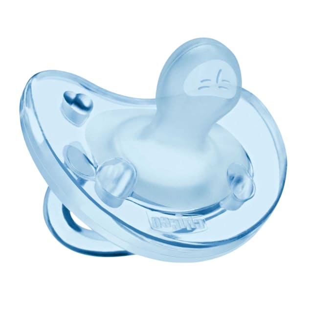 CHICCO Soother: Physio Soft Blue Sil 0-6m 1 pc