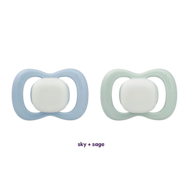 B.BOX Pacifier NLR 1 Glow Twin Asst-4 SRT-0-6m
