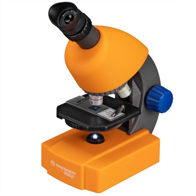 BRESSER 40x-640x Transmission Microscope Carry