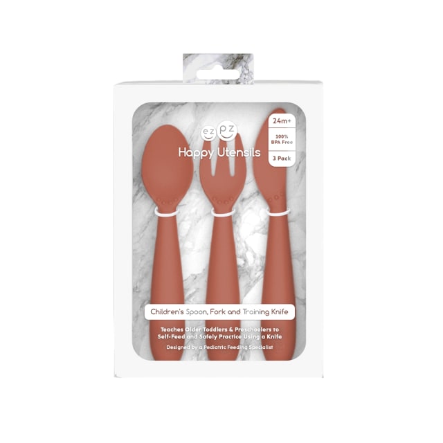 EZPZ HAPPY UTENSILS SIENNA