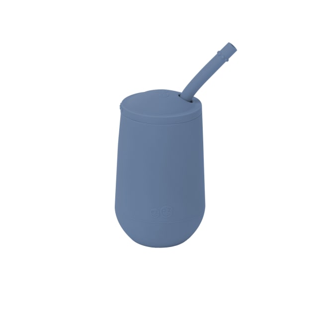 EZPZ HAPPY CUP+STRAW SYSTEM INDIGO