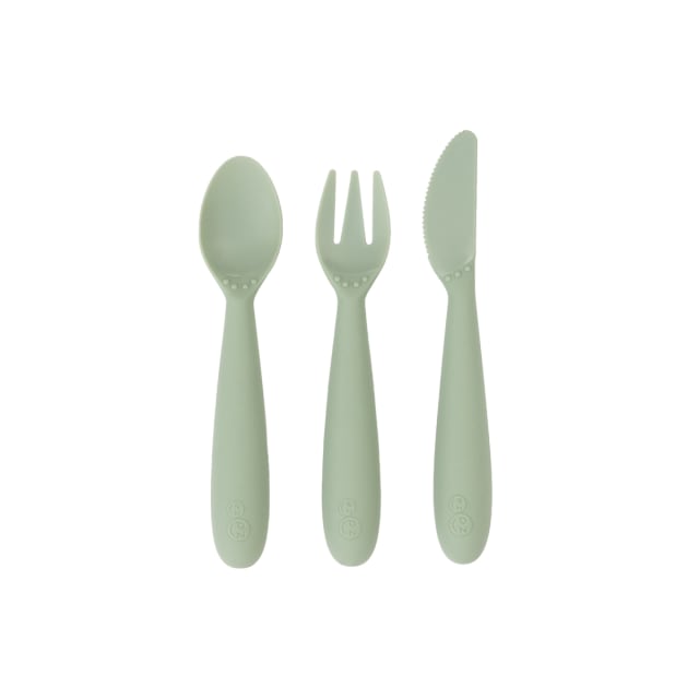 EZPZ HAPPY UTENSILS SAGE