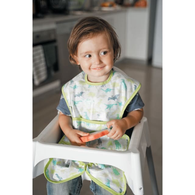 SILLY BILLYZ NYLON HIGHCHAIR HUGR BIB HEARTS