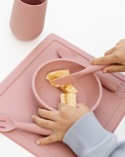 EZPZ HAPPY UTENSILS BLUSH
