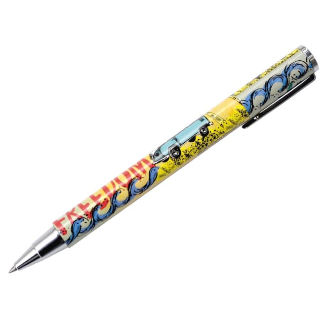 TROIKA VW Rollerball pen & B/Card case Set