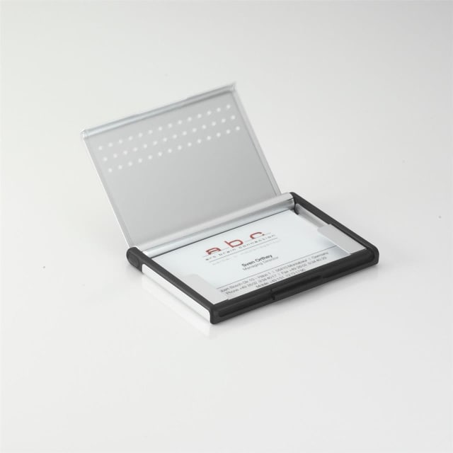 TROIKA B/Card card case aluminium, silver