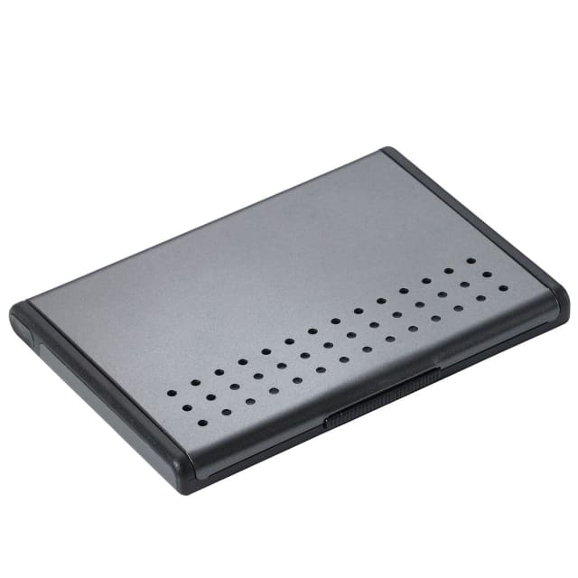 TROIKA B/Card card case, aluminium, grey