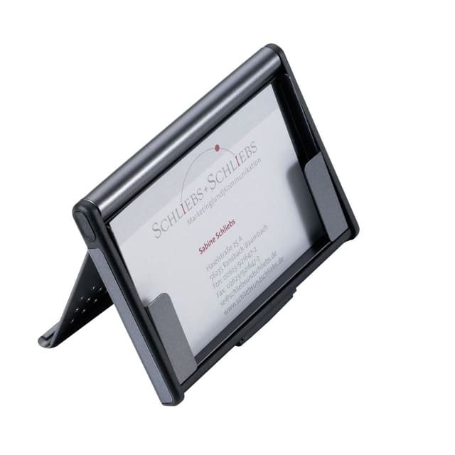TROIKA B/Card card case, aluminium, grey
