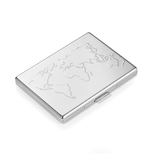 TROIKA Credit card case PVC insert World Map