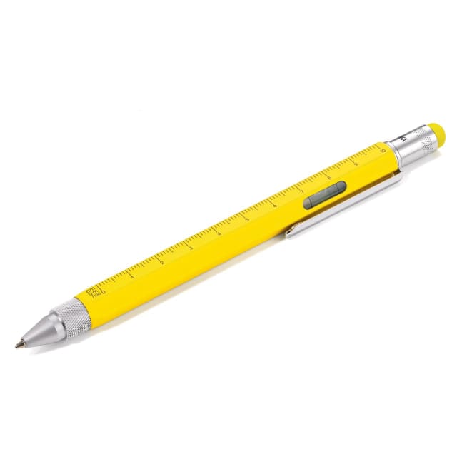 TROIKA Construction BP pen yellow/silver
