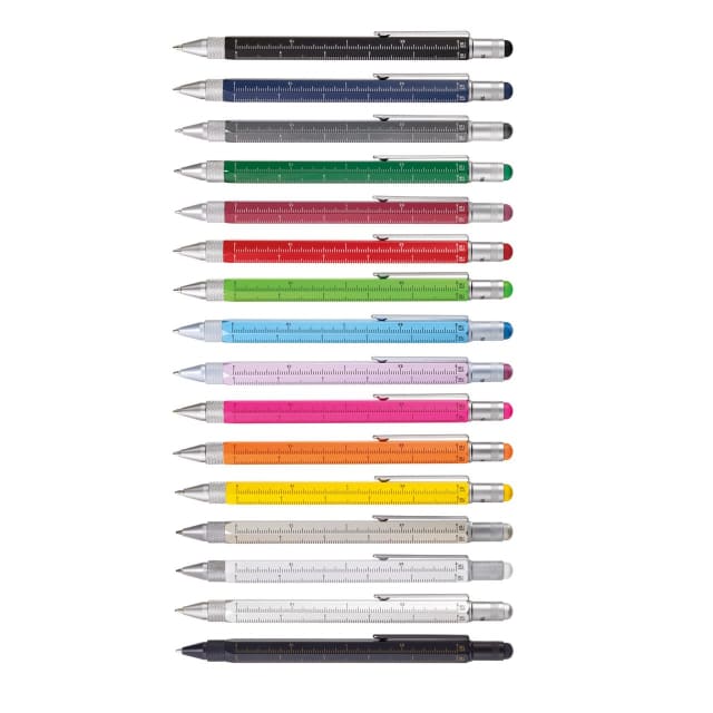 TROIKA Construction BP pen yellow/silver