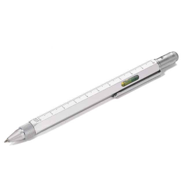 TROIKA Construction BP pen silver