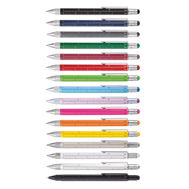 TROIKA Construction BP pen silver