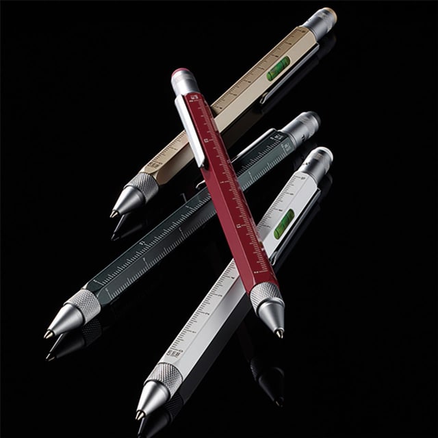 TROIKA Construction BP pen silver